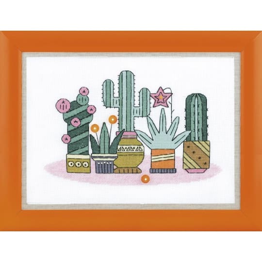 Crystal Art Counted Cross Stitch Kit Triptych Bright Mexico